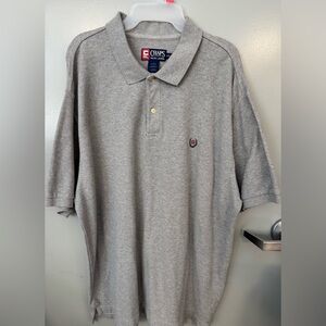Ralph Lauren Chaps Gray Polo Shirt for Men-XXL